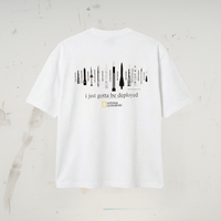 "NATIONAL GEOWARFARE" TEE WHITE