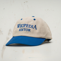 Wikipedia Editor Hat